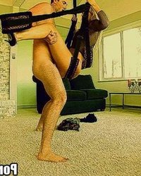 Классный трах на качелях 9 фотография