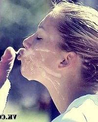 Сосушки глубоко заглотнули упругие концы 30 фотография