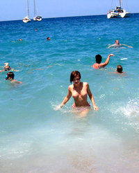 Грудастая моделька зажгла на отдыхе 7 фотография Грудастая моделька зажгла на отдыхе 7 фотография