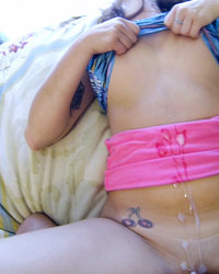 Трахнул чику в письку и кончил на живот 13 фотография Трахнул чику в письку и кончил на живот 13 фотография